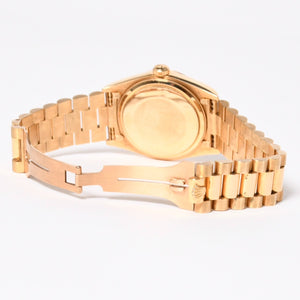 極美品 ROLEX ロレックス デイデイト36 腕時計 重量約131.61g 18038 18KYG AT シルバーピンボール文字盤 中古 4a007338
