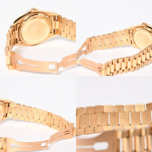 極美品 ROLEX ロレックス デイデイト36 腕時計 重量約131.61g 18038 18KYG AT シルバーピンボール文字盤 中古 4a007338