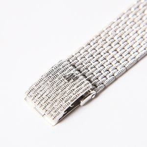 極美品 AUDEMARS PIGUET オーデマ ピゲ コブラ 腕時計 18KWG ラウンド 手巻き 84.7g Cal2080 12PD ダイヤモンド針 黒文字盤 中古 4a007431