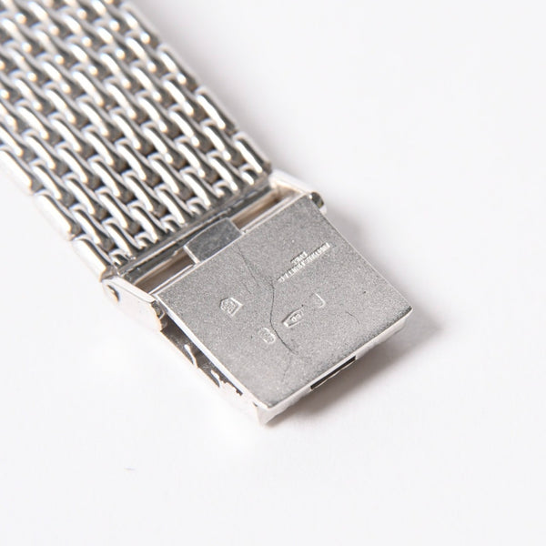 極美品 AUDEMARS PIGUET オーデマ ピゲ コブラ 腕時計 18KWG ラウンド 手巻き 84.7g Cal2080 12PD ダイヤモンド針 黒文字盤 中古 4a007431