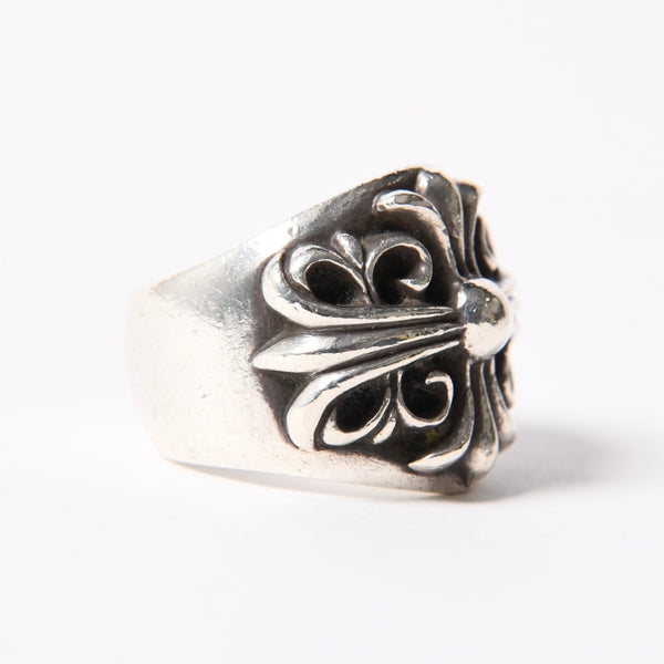 CHROME HEARTS クロムハーツ KEEPER キーパー リング 指輪 重量約19.64g 1992/sterling刻印 サイズ14号 スターリングシルバー 美品 中古 4a007348