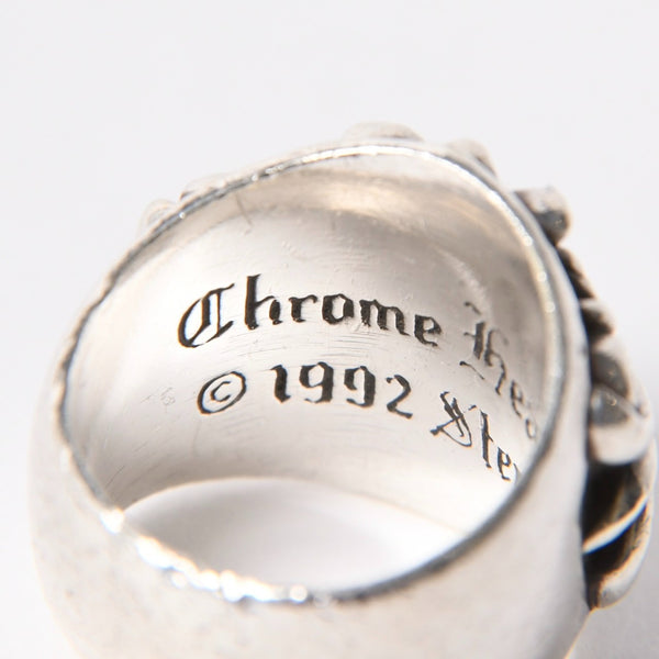 CHROME HEARTS クロムハーツ KEEPER キーパー リング 指輪 重量約19.64g 1992/sterling刻印 サイズ14号 スターリングシルバー 美品 中古 4a007348