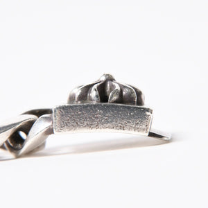 極美品 CHROME HEARTS クロムハーツ CLSC LRG3 CHX ラージボックスID クラシックチェーン ブレスレット 15リンク 重量約108.54g 中古 4a007352