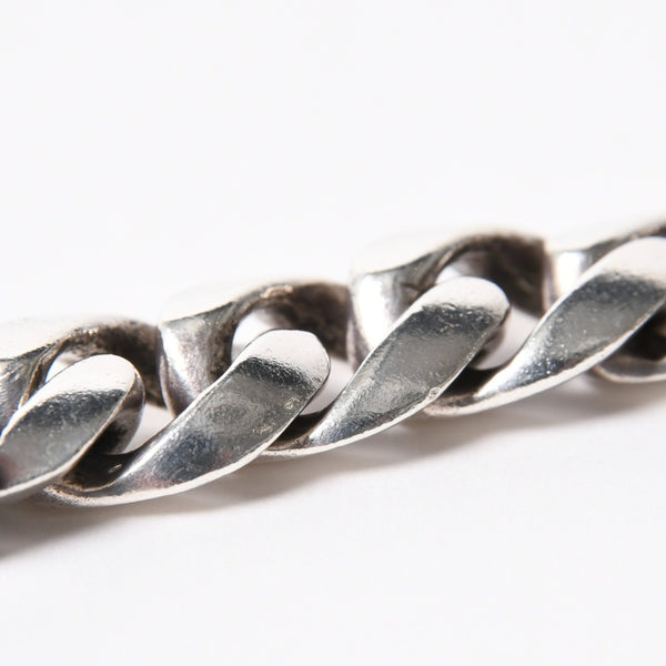 極美品 CHROME HEARTS クロムハーツ CLSC LRG3 CHX ラージボックスID クラシックチェーン ブレスレット 15リンク 重量約108.54g 中古 4a007352