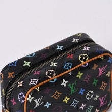 画像をギャラリービューアに読み込む, 極美品 LOUIS VUITTON ルイヴィトン ポーチ トゥルース ワピティ ポーチ M58034 モノグラム マルチカラー ブラック 村上隆 中古 4a000351