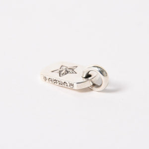 極美品 CHROME HEARTS クロムハーツ DT TNY STAR タイニースター ドッグタグ ペンダントトップ 重量約3.43g シルバー925 中古 4a005377