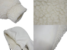 Load image into Gallery viewer, PRADA SPORTS プラダスポーツ 22AW Cropped Double Fleece Jacket ダブルフリースジャケット サイズXS ホワイト 美品 中古 4b008311