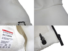 Load image into Gallery viewer, PRADA SPORTS プラダスポーツ 22AW Cropped Double Fleece Jacket ダブルフリースジャケット サイズXS ホワイト 美品 中古 4b008311