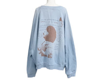 画像をギャラリービューアに読み込む, 新品未使用 Enfants Riches Deprimes アンファン リッシュ デプリメ ERD Reminiscing Raglan Graphic Sweatshirt ラグラン スウェット ブルー サイズXXL 中古 4b008704