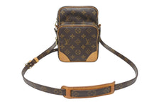 画像をギャラリービューアに読み込む, LOUIS VUITTON ルイヴィトン アマゾン ショルダーバッグ モノグラム M45236 ブラウン ゴールド金具 美品 中古 4b004672