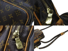 画像をギャラリービューアに読み込む, LOUIS VUITTON ルイヴィトン アマゾン ショルダーバッグ モノグラム M45236 ブラウン ゴールド金具 美品 中古 4b004672