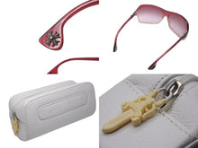 画像をギャラリービューアに読み込む, CHROME HEARTS クロムハーツ CHクロス サングラス クリア ピンク シルバー925 美品 中古 4b000002