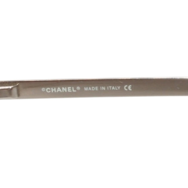 CHANEL Rimless Sunglasses Eyewear 4092-B 506785 Coco Mark Silver Good Condition Used 4a000003