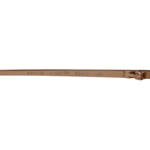 CHANEL シャネル リムレス サングラス アイウェア 4017-D C125/7F ライトストーン ココマーク ブラウン 美品 中古 4a000002