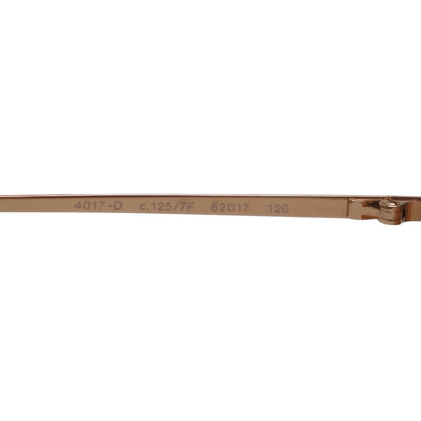 CHANEL シャネル リムレス サングラス アイウェア 4017-D C125/7F ライトストーン ココマーク ブラウン 美品 中古 4a000002
