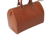 Load image into Gallery viewer, LOUIS VUITTON ルイヴィトン ハンドバッグ スピーディ25 M43003 ゴールド金具 ブラウン エピレザー 中古 4b000021