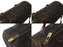 Load image into Gallery viewer, LOUIS VUITTON ルイヴィトン パピヨンPM 26 筒形 ハンドバック ブラウン モノグラム M51386 美品 中古 4b000023