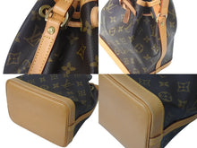 Load image into Gallery viewer, LOUIS VUITTON ルイヴィトン ミニノエ ハンドバッグ M42227 モノグラム PVC レザー ブラウン ゴールド金具 美品 中古 4b000029