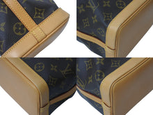 Load image into Gallery viewer, LOUIS VUITTON ルイヴィトン ミニノエ ハンドバッグ M42227 モノグラム PVC レザー ブラウン ゴールド金具 美品 中古 4b000029