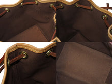 Load image into Gallery viewer, LOUIS VUITTON ルイヴィトン ミニノエ ハンドバッグ M42227 モノグラム PVC レザー ブラウン ゴールド金具 美品 中古 4b000029