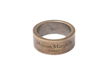 Load image into Gallery viewer, Maison Margiela メゾンマルジェラ LOGO RING ロゴ リング 指輪 SM1UQ0082 重量約9.8g サイズ13号 925刻印 美品 中古 4b000051