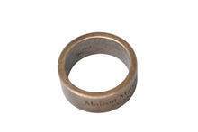 Load image into Gallery viewer, Maison Margiela メゾンマルジェラ LOGO RING ロゴ リング 指輪 SM1UQ0082 重量約9.8g サイズ13号 925刻印 美品 中古 4b000051