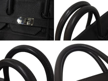 画像をギャラリービューアに読み込む, HERMES エルメス ハンドバッグ オータクロア50 ブラウン系 トリヨンクレマンス シルバー金具 □H刻印 美品 中古 4b000060