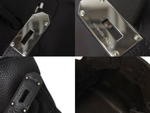 画像をギャラリービューアに読み込む, HERMES エルメス ハンドバッグ オータクロア50 ブラウン系 トリヨンクレマンス シルバー金具 □H刻印 美品 中古 4b000060