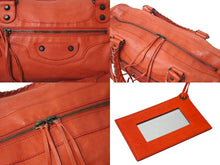 画像をギャラリービューアに読み込む, BALENCIAGA バレンシアガ ザ シティ 2WAYバッグ ショルダーバッグ ハンドバッグ 103208 ベージュ レザー 美品 中古 4b000074