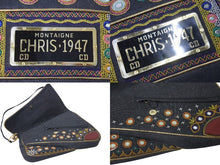 Load image into Gallery viewer, Christian Dior クリスチャンディオール MONTAIGNE CHRIS 1947 モンテーニュクリス 1947 ショルダーバッグ デニム マルチカラー 美品 中古 4b000075