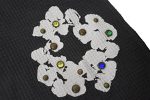 Load image into Gallery viewer, DENIM TEARS デニムティアーズ Rhinestone Cotton Wreath Durag ドゥーラグ 510-010-38 グレー系 ラインストーン 美品 中古 4b000082