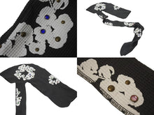 Load image into Gallery viewer, DENIM TEARS デニムティアーズ Rhinestone Cotton Wreath Durag ドゥーラグ 510-010-38 グレー系 ラインストーン 美品 中古 4b000082