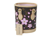 Load image into Gallery viewer, 新品未使用 LOUIS VUITTON LV × TM ルイヴィトン ナノ バケット ハンドバッグ M13417 モノグラム チェリーブロッサム 村上隆 中古 4b000084