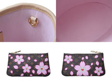 Load image into Gallery viewer, 新品未使用 LOUIS VUITTON LV × TM ルイヴィトン ナノ バケット ハンドバッグ M13417 モノグラム チェリーブロッサム 村上隆 中古 4b000084