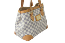 Load image into Gallery viewer, LOUIS VUITTON ルイヴィトン ハンドバッグ N51207 ハムステッドPM CR1039 ホワイト ダミエアズールキャンバス 美品 中古 4b000085
