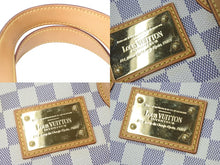 Load image into Gallery viewer, LOUIS VUITTON ルイヴィトン ハンドバッグ N51207 ハムステッドPM CR1039 ホワイト ダミエアズールキャンバス 美品 中古 4b000085