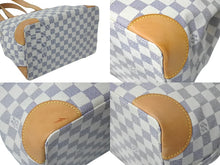 Load image into Gallery viewer, LOUIS VUITTON ルイヴィトン ハンドバッグ N51207 ハムステッドPM CR1039 ホワイト ダミエアズールキャンバス 美品 中古 4b000085