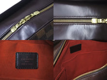 Load image into Gallery viewer, LOUIS VUITTON ルイヴィトン ダミエ サリア オリゾンタル ハンドバッグ PVCコーティングキャンバス N51282 ブラウン 美品 中古 4b000089