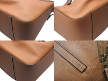 画像をギャラリービューアに読み込む, LOEWE ロエベ ハンモックバッグ スモール ２WAY ハンドバッグ ブラウン ソフトグレインカーフ 0691910 ショルダーバッグ 美品 中古 4b000091