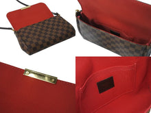 画像をギャラリービューアに読み込む, 極美品 LOUIS VUITTON ルイヴィトン ショルダーバッグ フェイボリットMM ダミエ N41129 ブラウン ゴールド金具 中古 4b000092