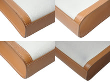 Load image into Gallery viewer, CELINE セリーヌ ミニバーティカルカバ 2WAYショルダーバッグ 193302BNZ.02NT コットンキャンバス レザー ベージュ 美品 中古 4b000099