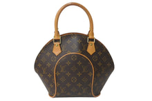 Load image into Gallery viewer, LOUISVUITTON ルイヴィトン エリプスPM ハンドバッグ モノグラム M51127 PVC ヌメ革 ブラウン ゴールド金具 美品 中古 4b000105