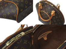 Load image into Gallery viewer, LOUISVUITTON ルイヴィトン エリプスPM ハンドバッグ モノグラム M51127 PVC ヌメ革 ブラウン ゴールド金具 美品 中古 4b000105