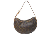 Load image into Gallery viewer, LOUIS VUITTON ルイヴィトン ハンドバッグ クロワッサンMM M51512 モノグラムキャンバス ブラウン 美品 中古 4b000110