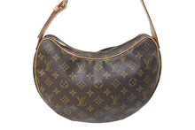 Load image into Gallery viewer, LOUIS VUITTON ルイヴィトン ハンドバッグ クロワッサンMM M51512 モノグラムキャンバス ブラウン 美品 中古 4b000110
