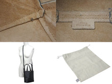 画像をギャラリービューアに読み込む, LOEWE ロエベ PUZZLE TOTE MINI パズルフォルドトート ミニ トートバッグ A657V25X01 カーフレザー 2WAY ブラック 美品 中古 4b000114