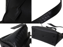 Load image into Gallery viewer, 極美品 YVES SAINT LAURENT イブサンローラン ベビー ダウンタウンカバス 2WAYバッグ 436834 レザー ブラック 中古 4b000119