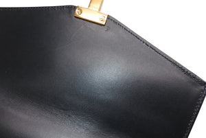 TIFFANY&Co. ティファニー 2WAYバッグ キャンバス レザー ネイビー ベージュ ゴールド金具 イタリア製 美品 中古 4b012442