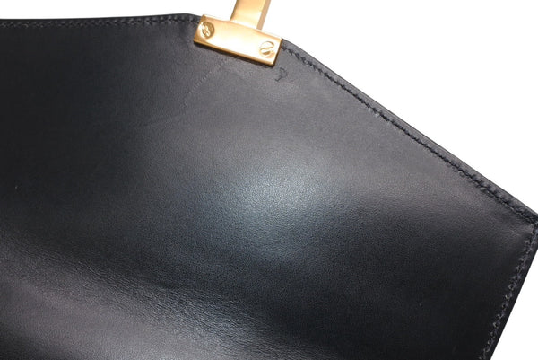 TIFFANY&Co. ティファニー 2WAYバッグ キャンバス レザー ネイビー ベージュ ゴールド金具 イタリア製 美品 中古 4b012442