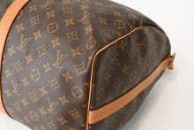 Load image into Gallery viewer, LOUIS VUITTON ルイヴィトン モノグラム キーポルバンドリエール50 ブラウン M41416 ボストンバッグ 美品 中古 4b013229